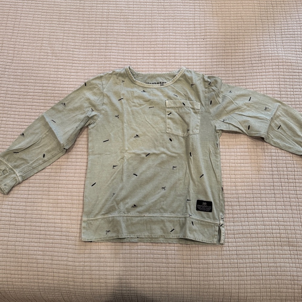 Munster Boys Long Sleeve Tee - Size 6